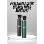 Vgr Tıraş Makinesi Profesyonel Paslanmaz Çelik T- Bıçak Saç Sakal Ense Vücut
