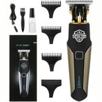 VGR Traş Makinesi Super Trim Saç,Yüz ve Vücut için Hibrit Tıraş Makinesi,Profesyonel Sakal Şekillendirici, 3 Kirli Sakal Tarağı, Vücut Tarağı, Cilt Koruması, Sarjlı Uzun Kullanım (Garantili)