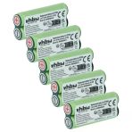 Vhbw 5X Pil, Philips Norelco Hs345, Hs360, Hs375, Hs825, Hs905, Hs875, Hs885 Tıraş Makinesiyle Uyumludur (800 Mah, 2,4 V, Nimh)