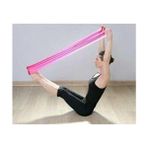 Vi Caro 150CM*12CM Pilates Bandı Plates Egzersiz Direnç Lastiği 1 Adet - Pembe