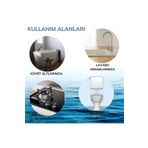Vi Caro Su Sızdırmaz Bant Lavabo Küvet Kenar Bandı Küvet Duş Mutfak Ocak Tuvalet Bantı