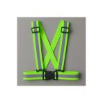Vi Caro Yüksek Görünürlüklü Reflektörlü Klipsli Ayarlanabilir Fosforlu Pratik Motorcu Ikaz Yeleği L