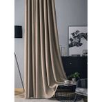 Vi Home Vizon Rengi Karartma Fon Perde Blackout Lüks Düz Dikiş Kornişli En x Yükseklik - 230 x 140 cm