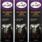 Vi-Vet 3x125 ml Erkek Tüy Dökücü Krem