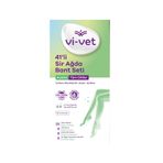 Vi-Vet 41 Parça Azulen Sir Ağda Bant Seti, Tüm Ciltler için, Vücut, Yüz ve Koltuk Altı Bandı, 5 Temizleme Mendili