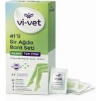 Vi-Vet 41’li Sir Ağda Bant Seti Azulen – Tüm Ciltler Için Vücut & Yüz Ağda Bandı