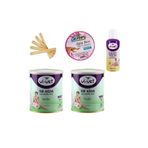 Vi-vet 5Lİ SET 2 ADET SİR AĞDA AZULEN + TEMİZLEME YAĞI + 10M BEZ + SPATULA
