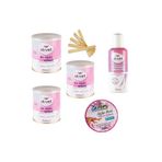 Vi-vet 6LI SET 3 ADET SİR AĞDA PUDRALI + VİTAMİN E TEMİZLEME YAĞI + 10M AĞDA BEZİ + SPATULA