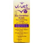 Vi-vet 75 ml Tüy Sarartıcı Bleacher Sarartıcı Krem + 35 ml Activatör Krem