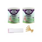 Vi-vet Konserve Sir Ağda Azulen 240ml 2'li Set + Ağda bezi ve Spatula