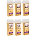 Vi-Vet Naturel Kartuş Sir Ağda 100 ml 6 Adet Hassas Ciltler için Etkili Tüy Dökücü