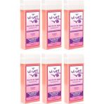Vi-Vet Pudralı Roll-On Sir Ağda 100 ml x 6 Adet Doğal Aroma ile Hassas Ciltler İçin - Naturel