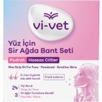 Vi-Vet Purdalı Yüz İçin Sir Ağda Bandı 24'Lü 4 Adet