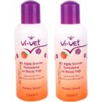 Vi-Vet Vi Vet Vivet 2 Adet Vivet Sir Ağda Sonrası Temizleme Ve Masaj Yağı 125 Ml Portakal