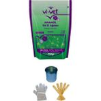 Vi-Vet Vivet Granül Ağda Azulen Yedek 250gr(Boncuk Ağda) Full Set Cezve Eldiven Spatula
