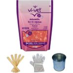 Vi-Vet Vivet Granül Ağda Pudralı Yedek 250 Gr (Inci-Boncuk Ağda) Cezve