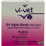 Vi-Vet Yüz İçin Pudralı 24 Adet Sir Ağda Bandı