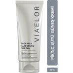 Via Elor Pirinç Mayası Leke Karşıtı Nemlendirici ve Aydınlatıcı Ton Eşitleyici Güneş Kremi SPF 50+ PA+++