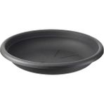 Via Gardenia Saksı Altlığı Plastil Çap 40CM - Antrasit