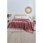 Viaden Berlino Çift Kişilik Pike 200x230 cm Gül Kurusu