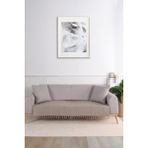 Viaden Ella Koltuk Örtüsü 100X200 cm Bej Renk Leke Tutmaz Kumaş ile Şık Görünüm Sağlar - 100 x 200 cm