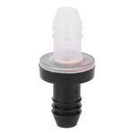 ViaGasaFamido 10 MM Tek Yönlü Inline Çek Valf Mini Taşınabilir Yakıt Için Gaz Sıvı Hava Tankı Pompası Çek Valf Hidrolik Pnömatik Sıhhi Tesisat PP 3g (PP/SİLİKON silikon kauçuk)