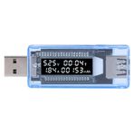 ViaGasaFamido ?ok ??levli USB ?arj Veri Test Cihaz?, LCD Voltaj Ak?m Ak?m Kapasite Test Cihaz? Telefon, Bilgisayar, G¨¹? Bankas? vb. ??in ?l?¨¹m Dedekt?r¨¹.