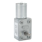 ViaGasaFamido Sonsuz Dişli Motor 4632‑370 12V 375rpm DC Sonsuz Dişli Motor 12 Volt Yüksek Torklu Motor Mini Türbin Solucan 12V Redüktör Elektrik Motoru Bilim Kitleri