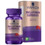 Viapecia Melatonin 1 mg 60 Çiğnenebilir Tablet