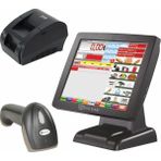 Viapos Kantin Dokunmatik Barkodlu Hızlı Satış Sistemi Eko Set (Dokunmatik Pos Pc+Kantine Özel YAZILIM+58MM Termal Fiş Yazıcı+Barkod Okuyucu)
