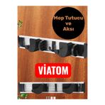 VİATOM Duvara Monte Süpürge Paspas Rafı – Askı veKanca