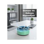 VİATOM Kokusuz Küllük Dumanı Ve Kokuyu Hapseden Kül Tablası, Çok Renkli