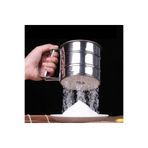 ViATOM Smart Metal Telli Yuvarlak Elek Un Eleği 28CM ve Bardak Pratik Un Eleği 9.5x10.5 Cm
