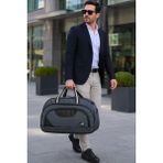 Viatox SR-08 UNISEX HAVLU KUMAŞ HOSTES VALİZ SEYAHAT TATİL SPOR HASTANE ÇOK GÖZLÜ EL VE OMUZ LACİVERT - Lacivert