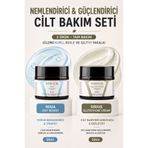 VİAVİOR KOZMETİK 2'li Oksijenli Cilt Bakım Kremi ve Cilt Tonu Eşitleyici Krem Set Yoğun Maia Oxy Boost Sirius Glutatyon Nemlendirici Etkili Onarıcı 50ml (3% GİNSENG) Viavior