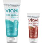 Viaxi Glide Lubricant Gel Naturel 200 Ml Çilek Aromalı Su Bazlı Jel 100 Ml