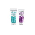 Viaxi Su Bazlı Glide Kayganlaştırıcı Jel Sade 200 ml Ekstra Kayganlaştırıcı Jel 100 ml Anal Jel