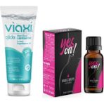 Viaxi Su Bazlı Glide Kayganlaştırıcı Jel Sade 200 ml + Yeson Magic Drops For Women 15 ml