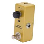 Vibrivio Elektro Gitar Tuning Aracı, Gürültü Azaltma Efekti Murmur Suppror LED Göstergeli 26dB, Metal Gitar Efekt Pedalı, Gitar Gürültü Azaltıcı, Tuning Accories