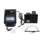 Vibrivio EQLC-5 5-Band EQ Ekolayzır Sistemi, Piezo Pikaplı Akustik Gitar Preamp, LCD Ekran Tuner, Taşınabilir Müzik Aracı, Gitar Akorları, Siyah