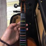 Vibrivio Fret Board Etiket Etiketi, Çello Uygulamasına Yeni Başlayanlar için Pratik Parmak Pozisyon İşaretleyici (3/4), Fret Parmak İşaretleyici, Viyolonsel Perde İşaretleyicileri, Kolay Uygulama