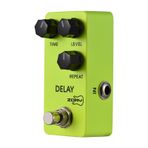 Vibrivio ZORY Gitar Analog Gecikme Efekt Pedalı, ZAMAN/SEVİYE/TEKRAR Kontrolleri, DC 9V, 6.35mm Giriş/Çıkış, Alüminyum Alaşımlı, Gerçek Bypass, Elektro Gitar Efekt Pedalı