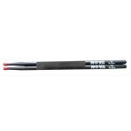 VIC FIRTH N7ANB Nova 7A Nylon Black Baget | Ekonomik Seri - Siyah - Kırmızı Naylon Uç
