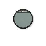 Vic Firth Pad6 6 İnç Tek Taraflı Bateri Çalışma Ve Egzersiz Pedi | Kauçuk Yüzey, Taşınabilir Kompakt Boy, Sessiz Pratik