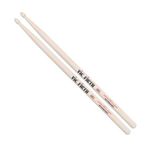 Vic Firth V5BPG American Classic 5B Pure Grit Baget (Profesyonel) | Cilasız Ham Yüzey Teknolojisi, Doğal Ahşap Dokusu il