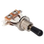 VICASKY 1 Bilgisayar Alma Anahtarı 3 Vitesli Anahtar Düğmesi Elektrik Gitar Anahtarı Geçiş Anahtarı Gitar Pikap Seçici Açma Ve Kapama Anahtarı Şalter Geçiş Siyah Gitar Tırtıklı Aksesuarlar