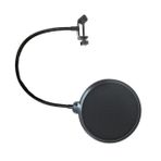 VICASKY 1 Bilgisayar Pop Kalkanı Yayın Mikrofon Ekranı Mikrofon Filtre Kalkanı Boynu Mikrofon Kapağı Mikrofon Tükürük Koruması Kaydı Mikrofon Ekranı Filtresi Ön Cam Büyük Metal
