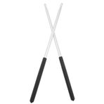 VICASKY 1 Çift Metal Davul Sopa Akustik Davul Çubukları Çırpıcı Alet Parçası Müzikal Bagetler Bas Davul Ud Enstrümanı Bas Tokmaklar Enstrüman Aksesuarları Fışkırtıcı Pedal 5a Klasik Sünger