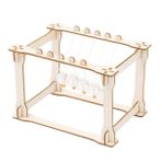 VICASKY 1 Takım DIY Newton'Un Beşiği Masa Süslemeleri Denge Topları Oyuncak Newton Cradle Denge Topu Bilimsel Oyuncak DIY Ödev DIY Denge Topu DIY Newton'Un Sarkaç Malzemesi