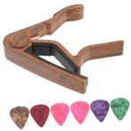 VICASKY 1 Takım Elektro Gitarlar Capo'yu Tetikler Gitar Kelepçe Gitar Seçim Penaları Akustik Gitar Seçimi Gitar Bas Seçim Mandolin Seçtikleri Gitar Mızrap Kapo Hediye Taşınabilir Metal